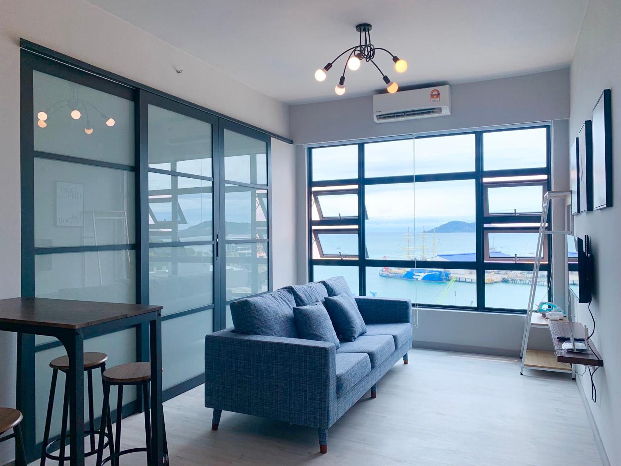 Sunset Seaview Vacation Condos @ Jesselton Quay 코타키나발루 객실 사진
