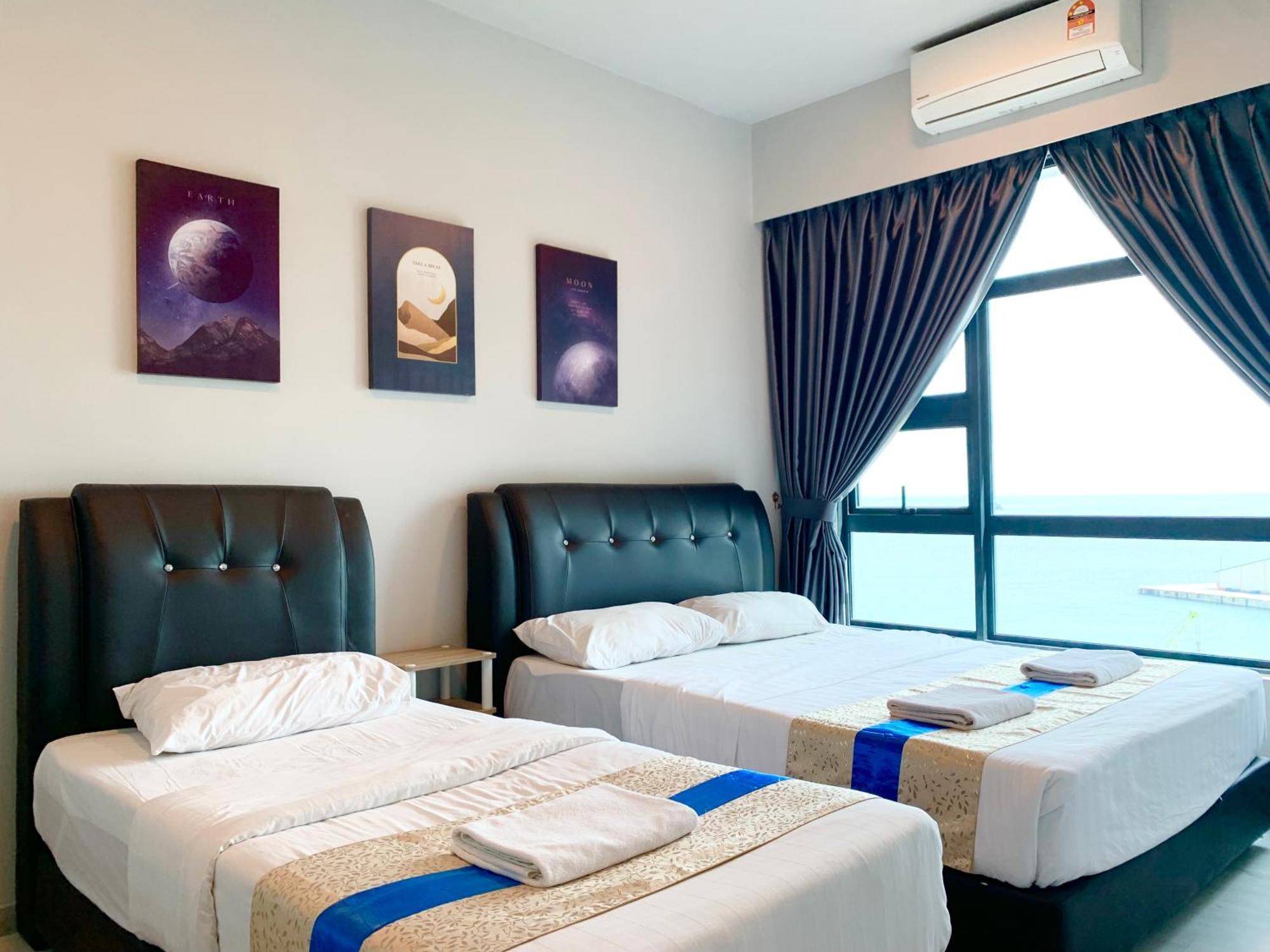 Sunset Seaview Vacation Condos @ Jesselton Quay 코타키나발루 객실 사진
