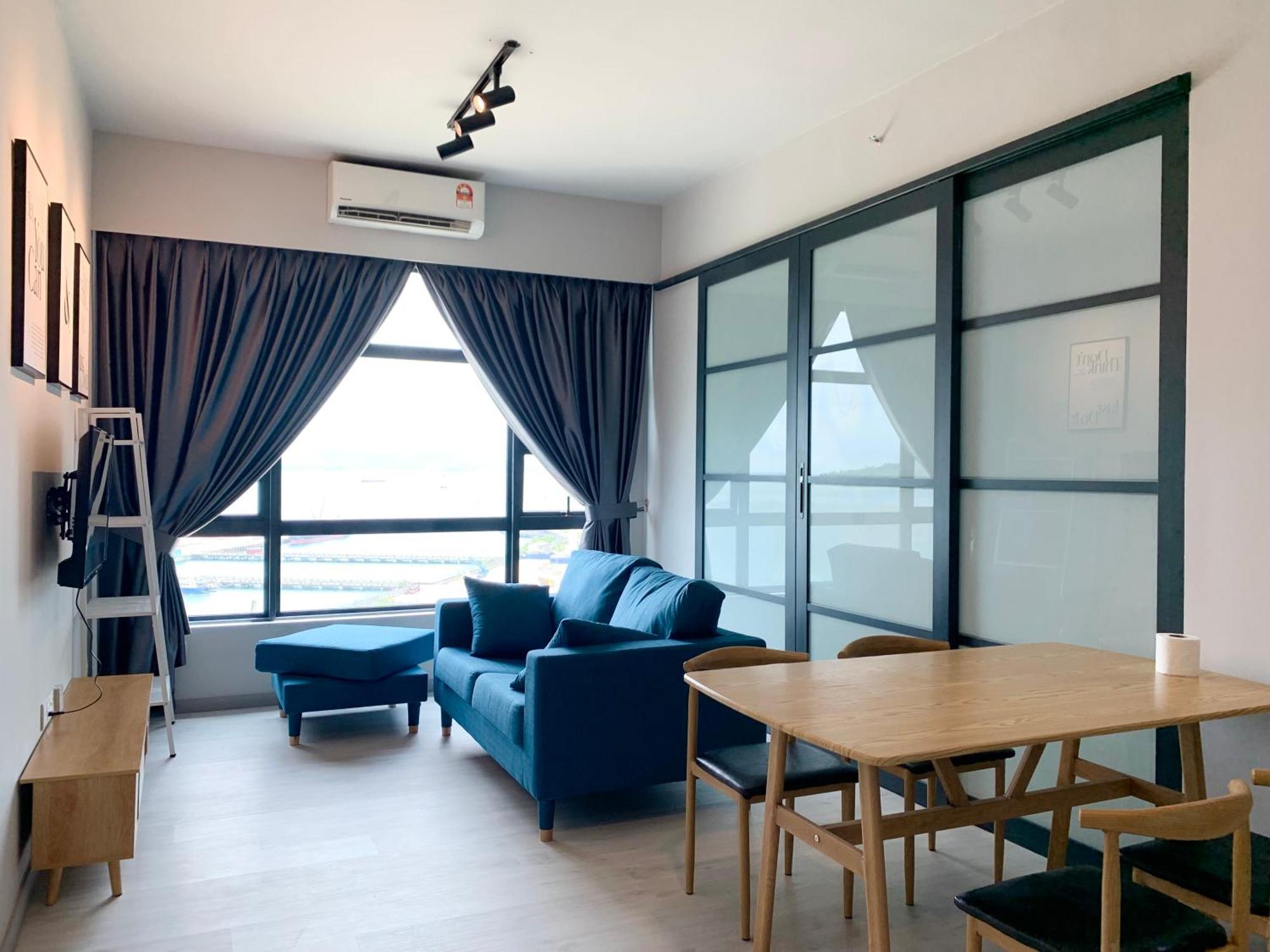 Sunset Seaview Vacation Condos @ Jesselton Quay 코타키나발루 객실 사진